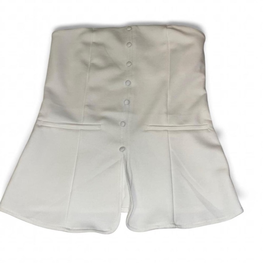 Strapless Ivory Juniors Corset NWT